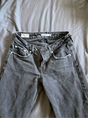Levi's Black Vintage-Style Low-Rise Jeans